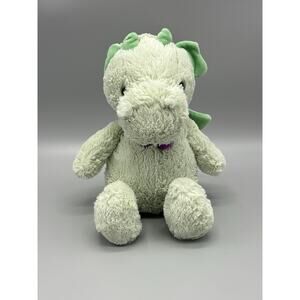 2021 Animal Adventure Green Dinosaur Baby Dragon Plush Winged Stuffed Animal 12”